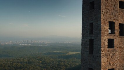 The archer tower invites exploration of its fascinating past