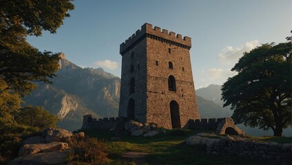 The archer tower invites locals to share stories and enjoy each other's company