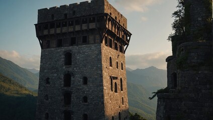 The archer tower invites visitors to discover its rich history and charm