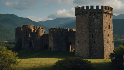 The archer tower invites visitors to learn about its storied past