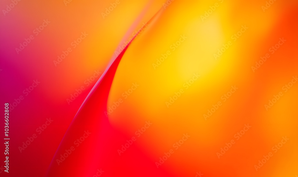 Poster a sleek gradient background with orange and red tones, perfect for creating an elegant atmosphere in