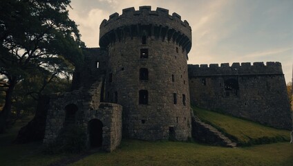 The archer tower is a cherished site for weddings and special events