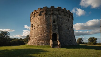 The archer tower is a favorite location for scenic photography