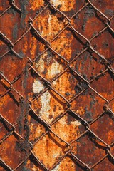 Distressed rusty overlay with a random tile pattern and gradient background, creating a textured and weathered look. Perfect for adding depth to designs, banners, or wallpapers.