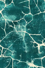 Distressed teal overlay with a random tile pattern and gradient background, creating a textured and weathered look. Perfect for adding depth to designs, banners, or wallpapers.