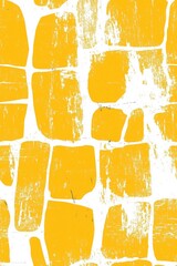 Distressed yellow overlay with a random tile pattern and gradient background, creating a textured and weathered look. Perfect for adding depth to designs, banners, or wallpapers.