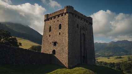 The archer tower is a place of reflection