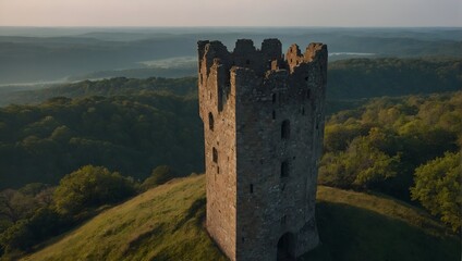 The archer tower is a popular destination for family outings