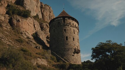 The archer tower is a popular spot for outdoor enthusiasts and adventurers
