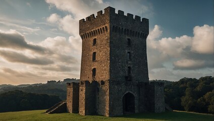 The archer tower is a testament to ancient engineering and creativity