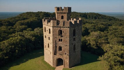 The archer tower is a testament to the strength of its builders