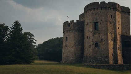 The archer tower is a tranquil haven for those seeking peace of mind