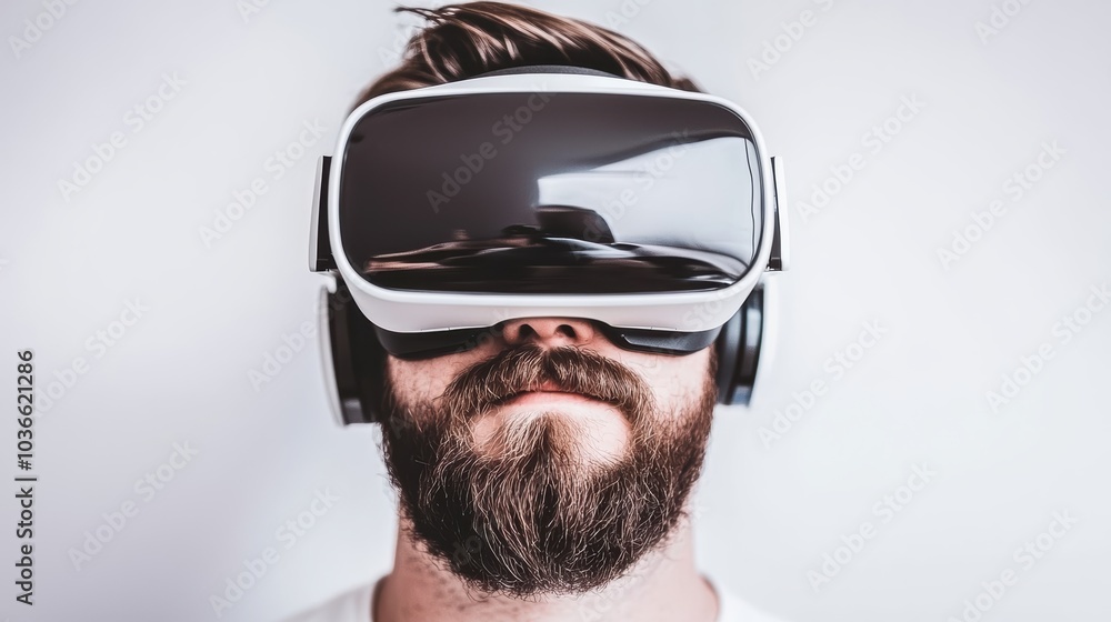 Poster exploring the future of virtual reality immersive experiences with cutting-edge technology