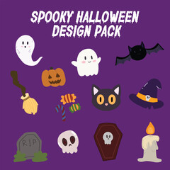 Spooky Halloween Design Pack