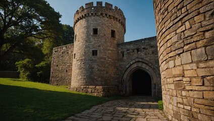 The archer tower is often depicted in local art, showcasing its beauty