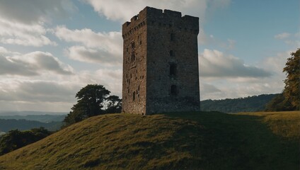 The archer tower is often the centerpiece of community events
