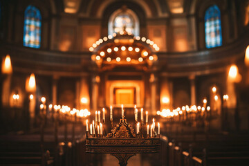 Fototapeta premium interior of the cathedral of saint nicholas