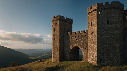 The archer tower offers a glimpse into the rich history of the area