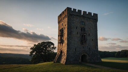 The archer tower offers a peaceful place to reflect
