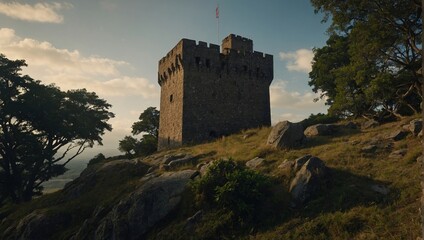 The archer tower offers a picturesque setting for special occasions