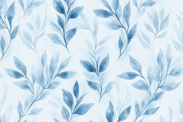 watercolor flowers seamless pattern background