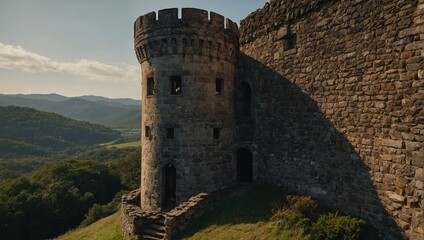 The archer tower provides a perfect picnic spot