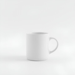 Fototapeta premium white mug for mockup in minimal style 