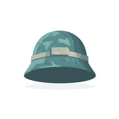 army hat vector illustration