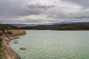 The Mellegue Dam, a Beautiful Oasis in Kef, Tunisia
