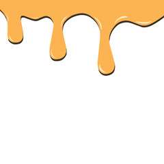 Illustration of melted honey