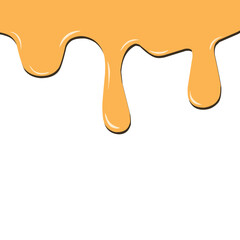 Illustration of melted honey