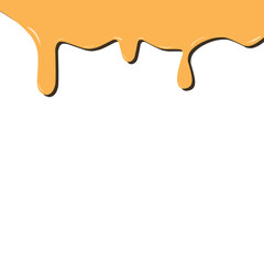Illustration of melted honey