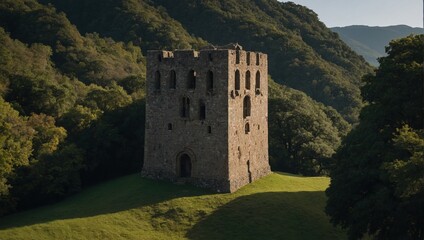 The archer tower remains a source of inspiration for artists