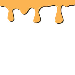 Illustration of melted honey