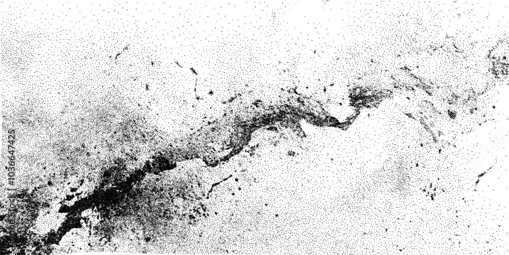 Poster black and white grunge texture. distress grainy texture background. grain noise particles. weathered