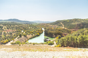 The Sidi Salem Dam, an Impressive Water Management System in Beja, Tunisia