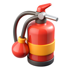 3D Fire Extinguisher Icon