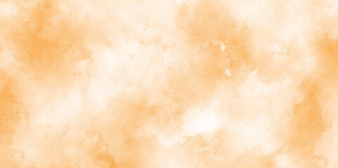 watercolor background textures with clouds and stains, Old paper texture with stains and scratches, Hand painted abstract cloud texture, Paint leaks and ombre effects orange or brown watercolor.