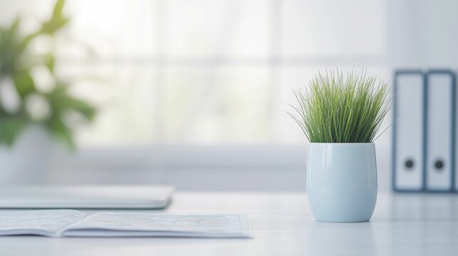 A travel agent helps clients while surrounded by maps and brochures in a well-organized and inviting office environment.