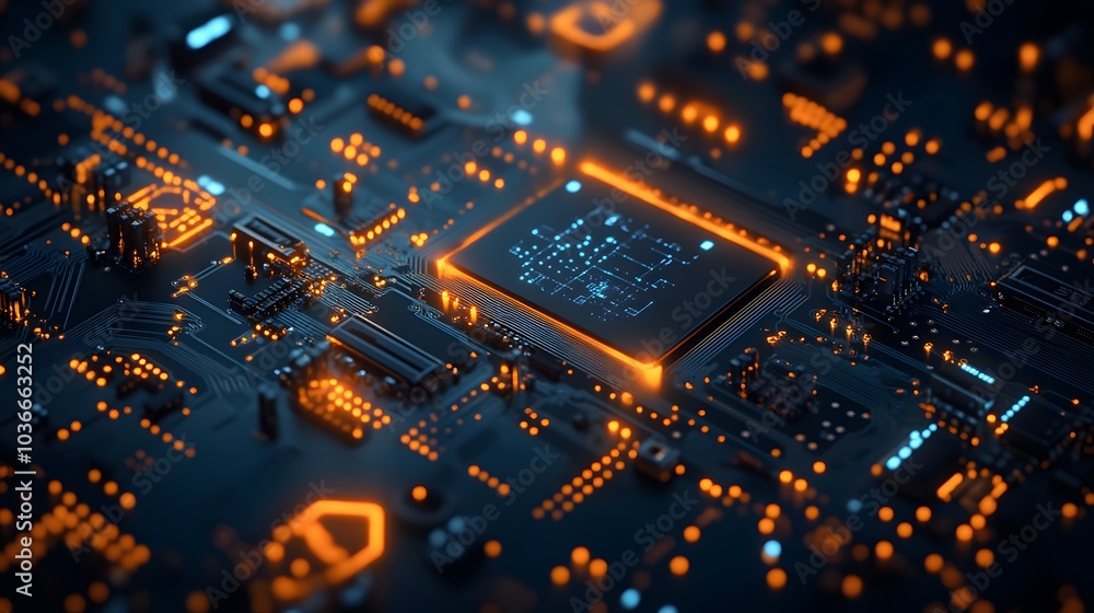 Poster central processing unit artificial intelligence.