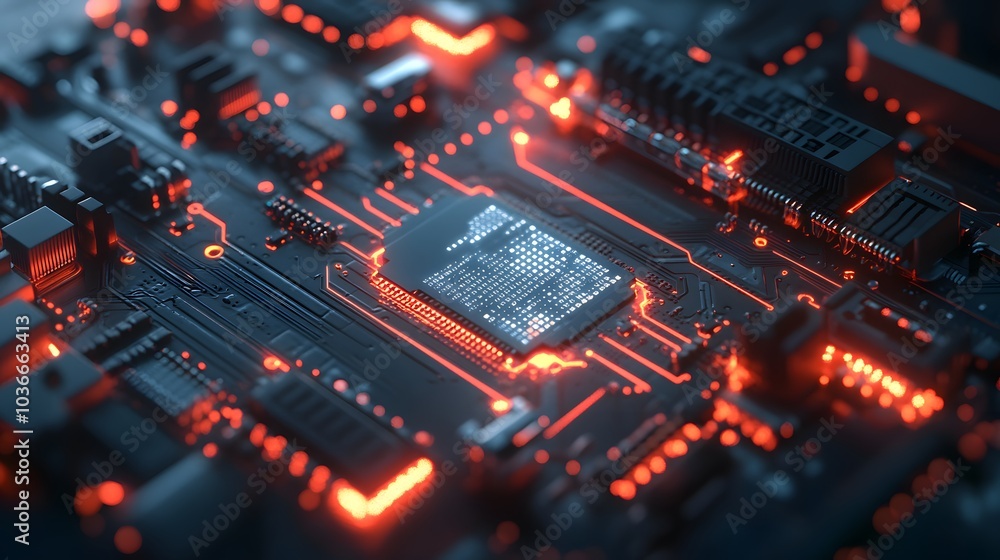 Poster central processing unit artificial intelligence.