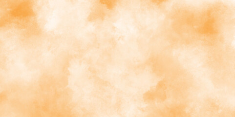 watercolor background textures with clouds and stains, Old paper texture with stains and scratches, Hand painted abstract cloud texture, Paint leaks and ombre effects orange or brown watercolor.