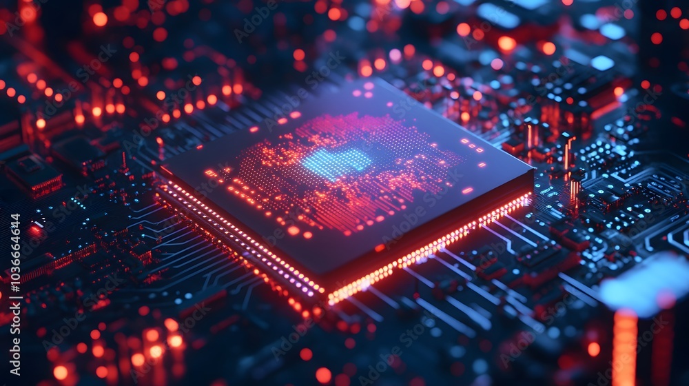 Poster central processing unit artificial intelligence.