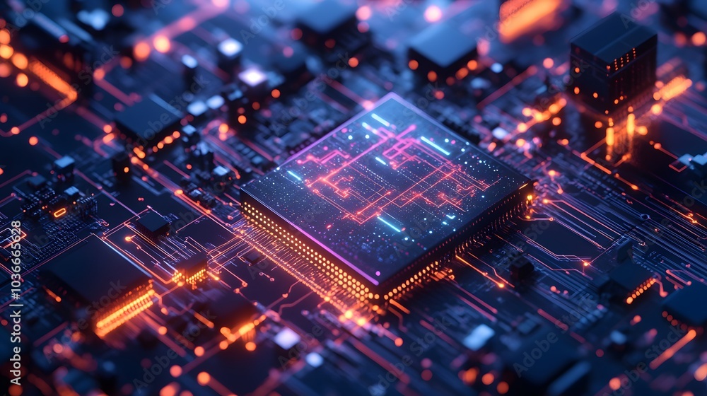 Poster central processing unit artificial intelligence.