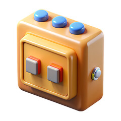 switch isolated on white background