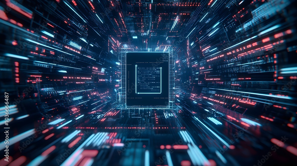 Poster central processing unit artificial intelligence.