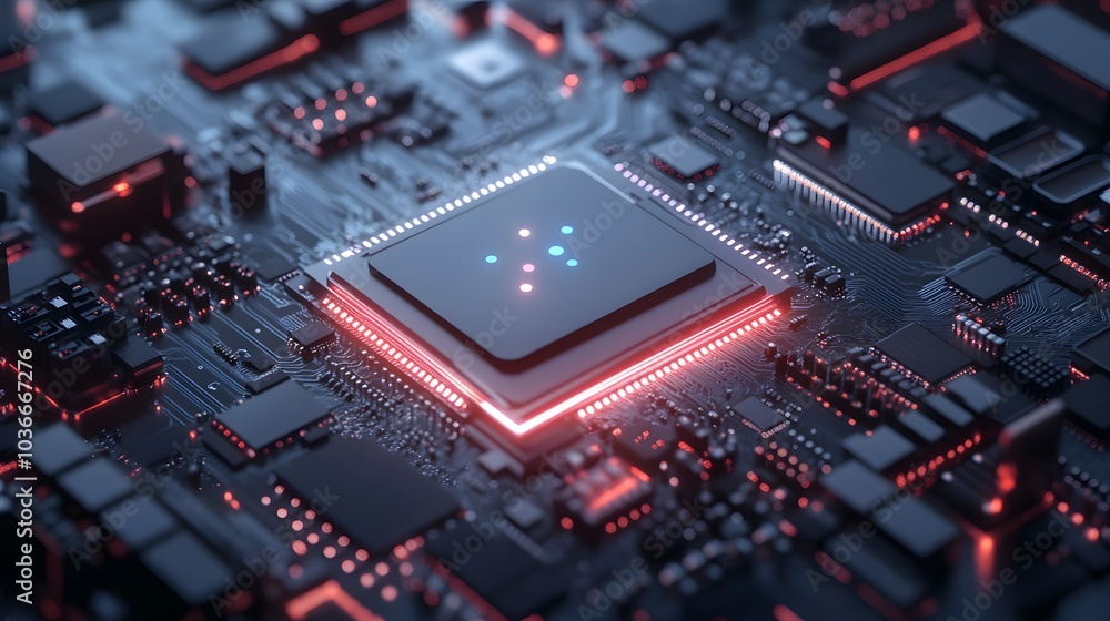 Poster central processing unit artificial intelligence.