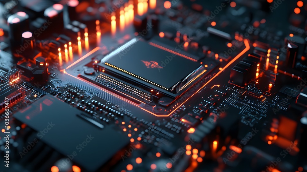 Poster central processing unit artificial intelligence.