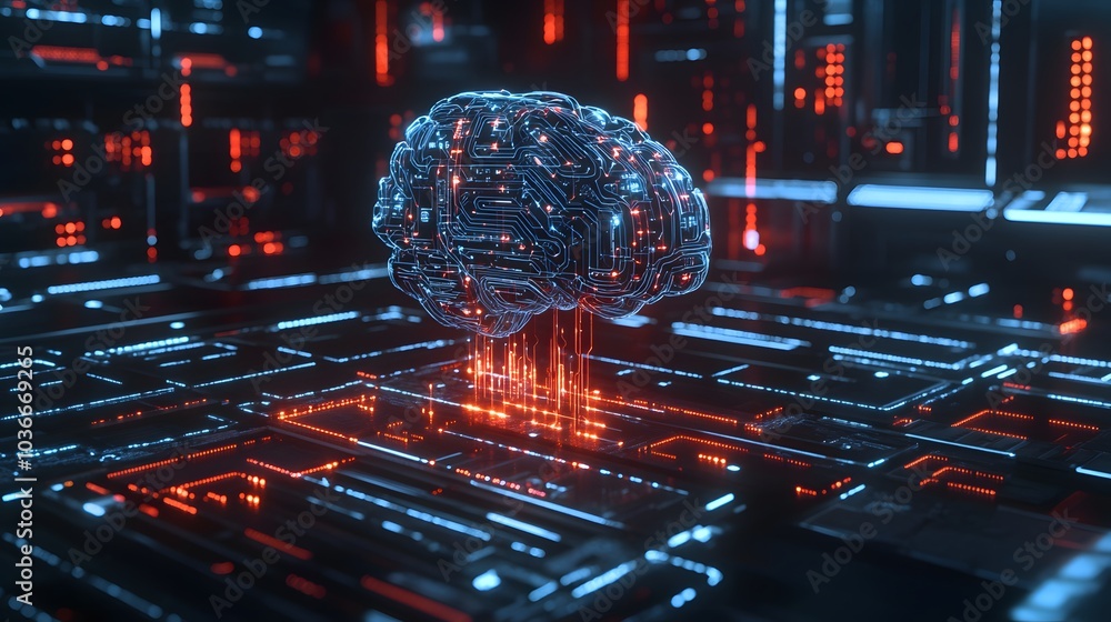 Poster central processing unit artificial intelligence.