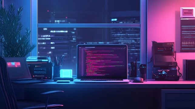 Update software application and hardware upgrade technology concept. 